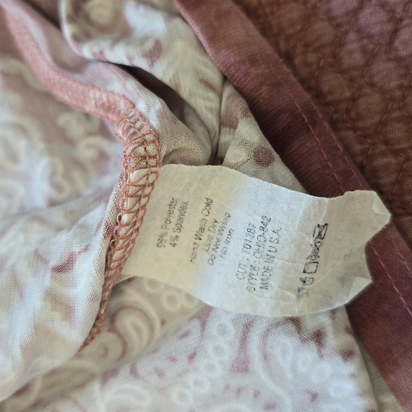 Honeyme Pink and Cream Boho Dress with Lace Details - Picture 10 of 11